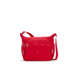 Borse Donna, Shoulder bag con tasche laterali Red