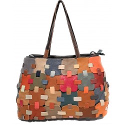 Borsa Shopper in pelle...